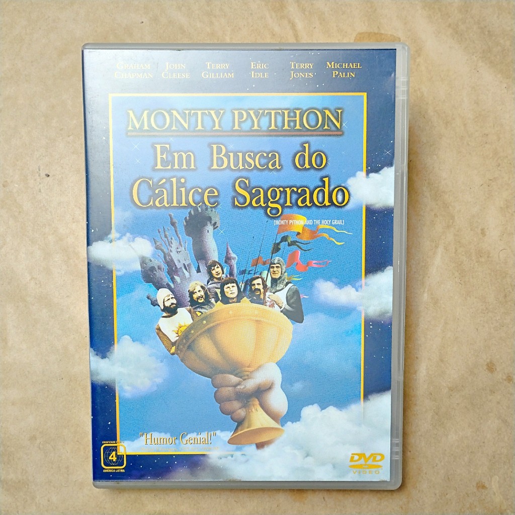 DVD - Monty Phyton Em Busca do Cálice Sagrado (Monty Phyton and The ...