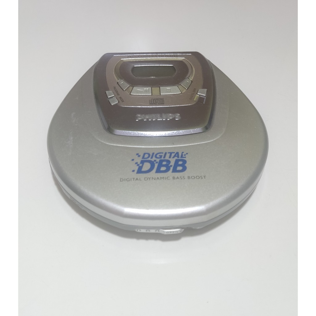 Discman - Toca CD Philips, Digital DBB, Antigo, Usado, Funcionando ...