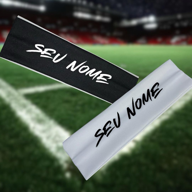 Faixa Testeira Personalizada – Do seu jeito, com seu nome! Destaque seu ...