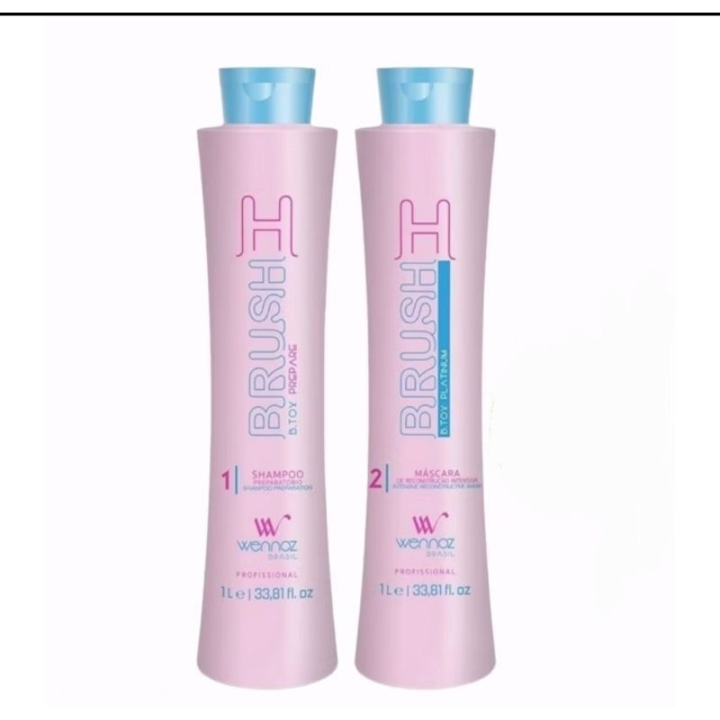 Kit Progressiva H-brush Platinum B.tox Wennoz (Honma Tokyo) 2