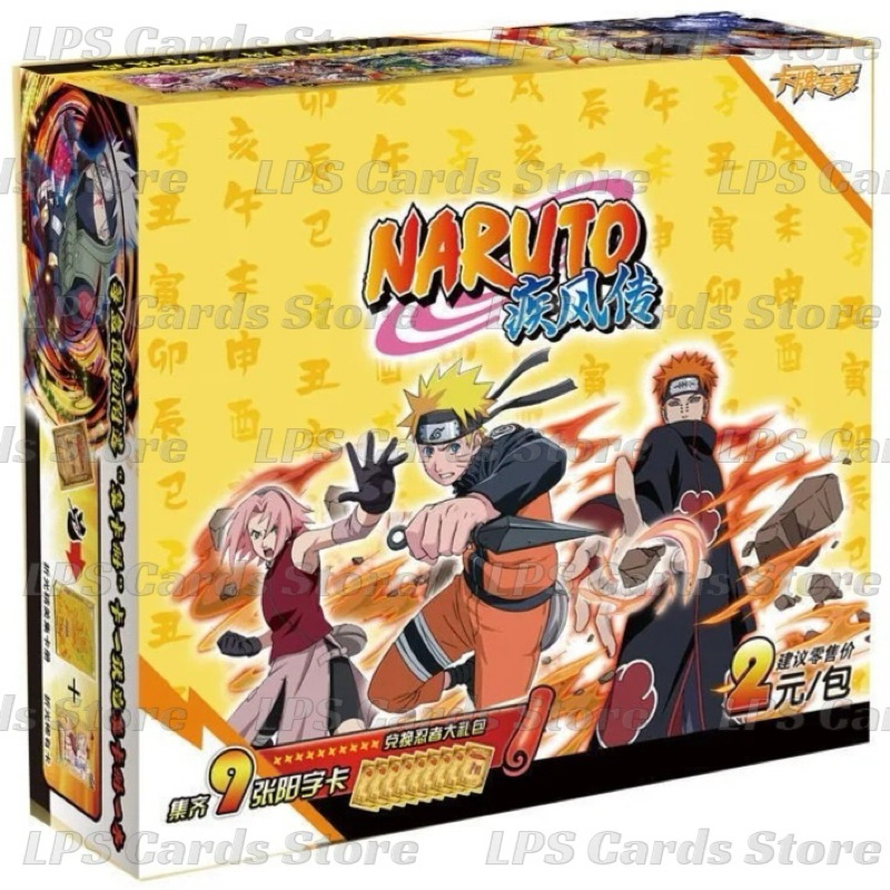 Cartas Naruto TCG - Card Expert | Nível 02~HY-2-2001 (Caixa