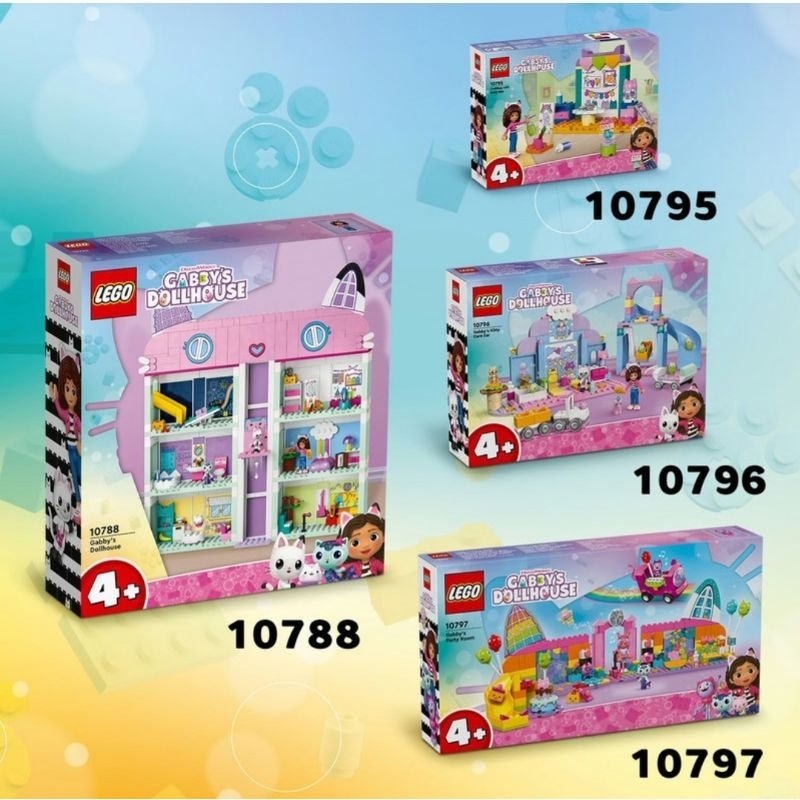 Brinquedo Lego Gabby Dollhouse SPA ou Salão Meninas | Shopee Brasil