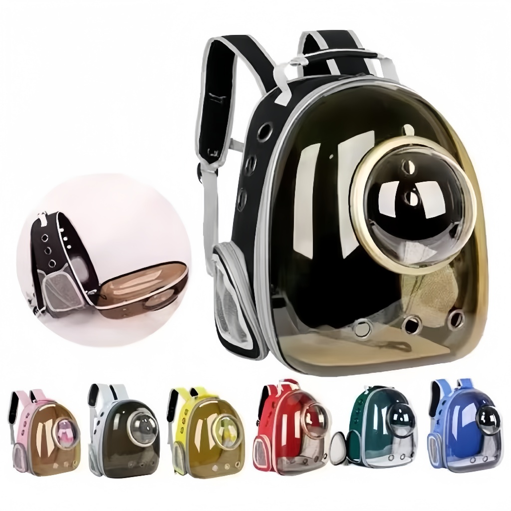 Mochila Bolsa Pet Visão Panorâmica Astronauta Color Gato Ou Cachorro