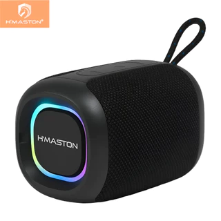 H'maston AM41 Caixa De Som Bluetooth 20w A Prova D'agua Alto Falante Led