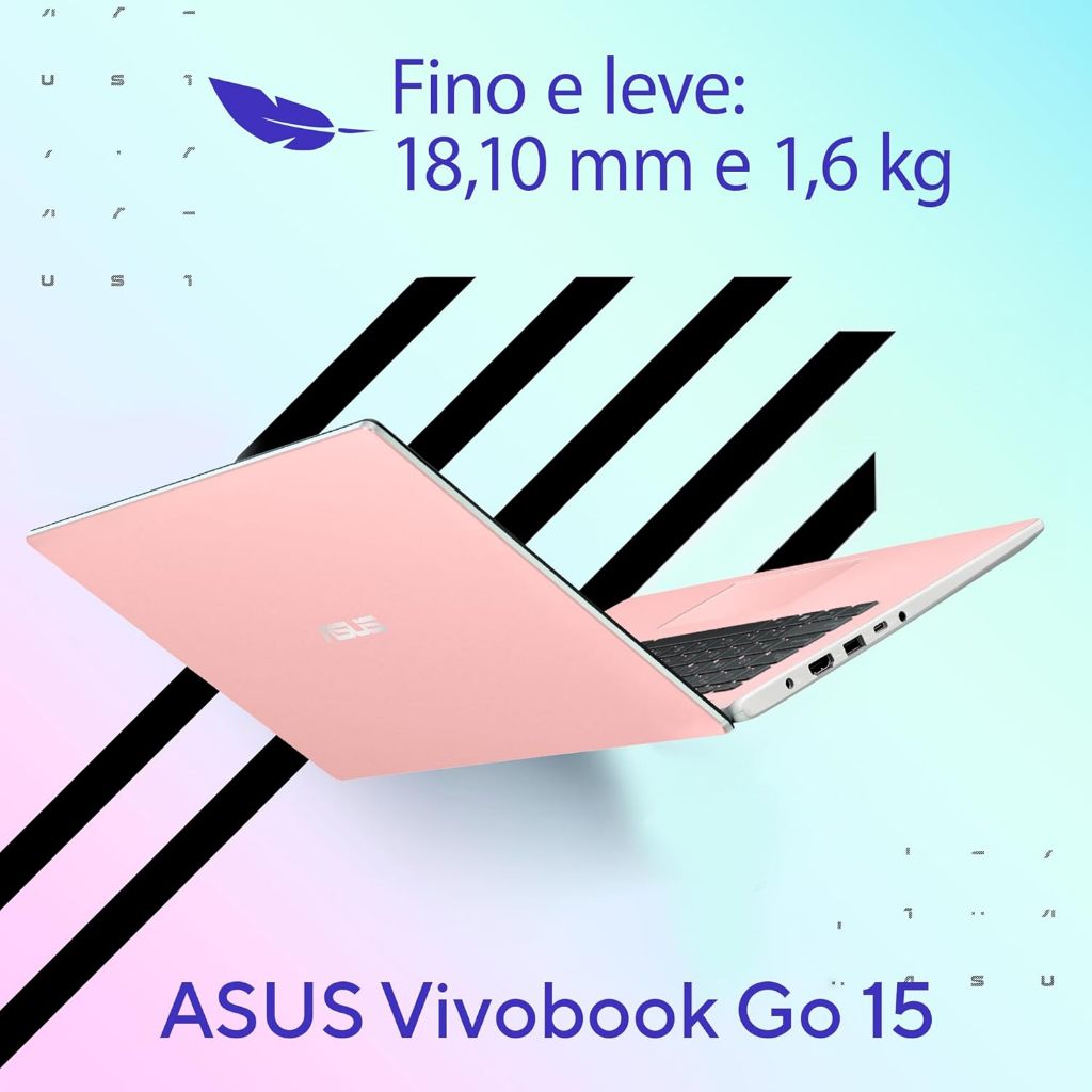 Notebook ASUS Vivobook Go 15 Intel Celeron 4GB RAM 128GB eMMC 15,6
