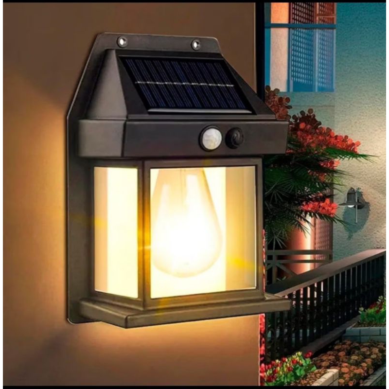 Luminaria Solar Com Movimento Sensor Luz De Parede Lâmpada LED, Luz Solar Impermeável, Energia Solar15016