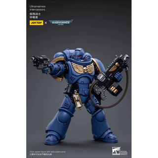 JOYTOY 1/18 Action Figure 40K Ultramarines Intercessor