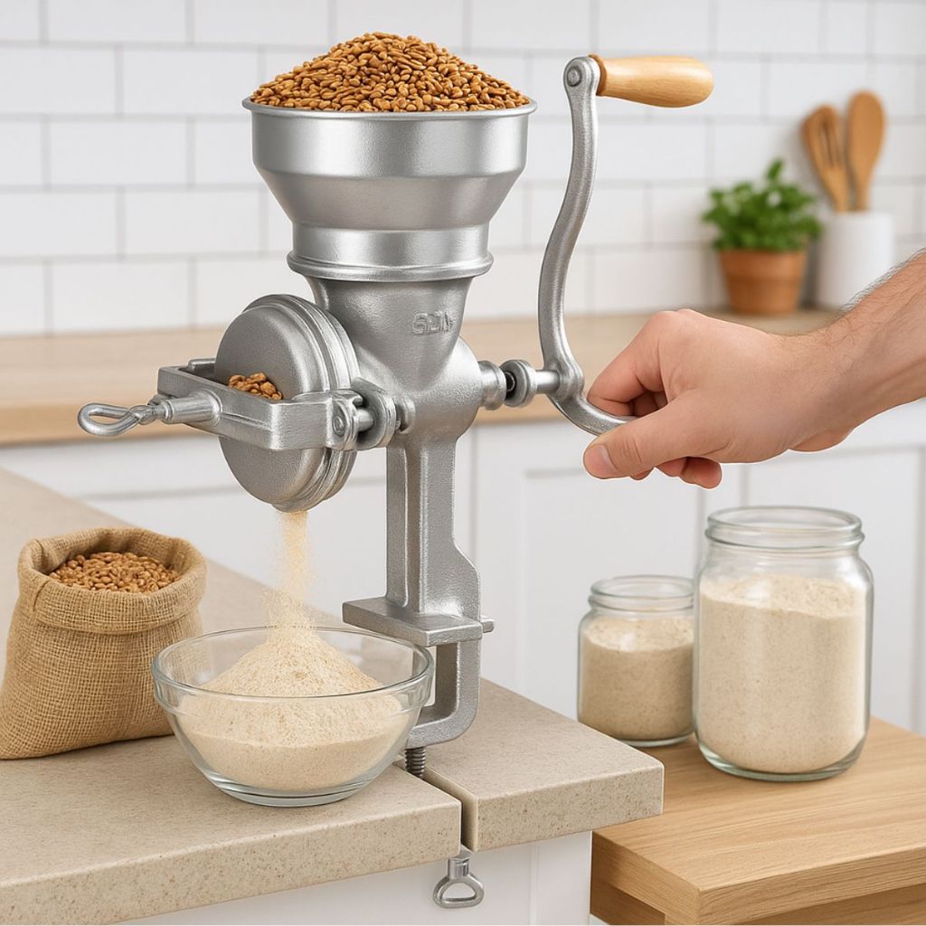 Moedor Manual de Moer Multi Grãos Moinho Moí cereais Café Malte Milho ...