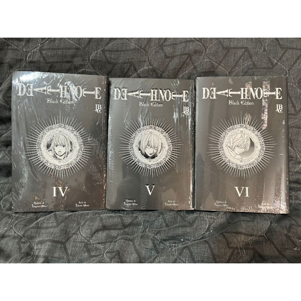 Mangás Death Note Black Edition + How To Read + Short Stories | Shopee ...
