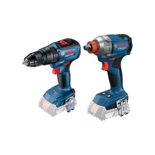 Kit Chave Impacto Brushless 1/2'' Gdx 18v 285 Com Parafusadeira Furadeira Impacto Gsb 18v 50 Bosch