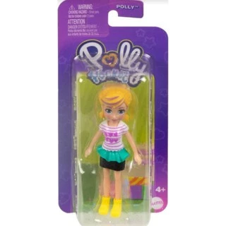 Polly Pocket Boneca Básica Sapato Amarelo Polly - Mattel