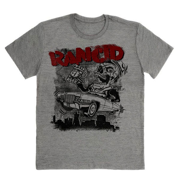 Camiseta Algodao Rancid Banda Punk Rock Unissex | Shopee Brasil