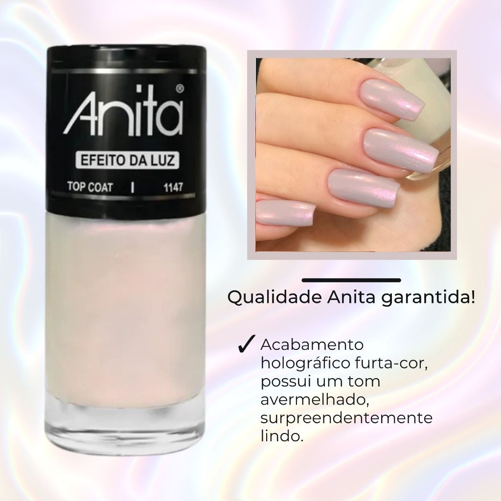 Kit 4 Esmaltes Anita Efeito Borboleta Luz Encantado Esmalte Casando na ...