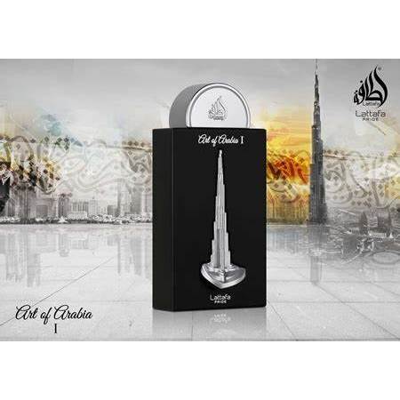Perfume Art of Arabia 1 Lattafa 100ml EdP Masculino Original Notas