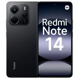 Smartphone Xiaomi Redmi Note 14 4G 256GB PRETO 8GB RAM Lançamento 2025 Dual SIM
