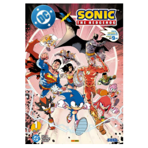 DC x Sonic - Vol. 1 a 3 - Panini - Lacrado - Em Português | Shopee