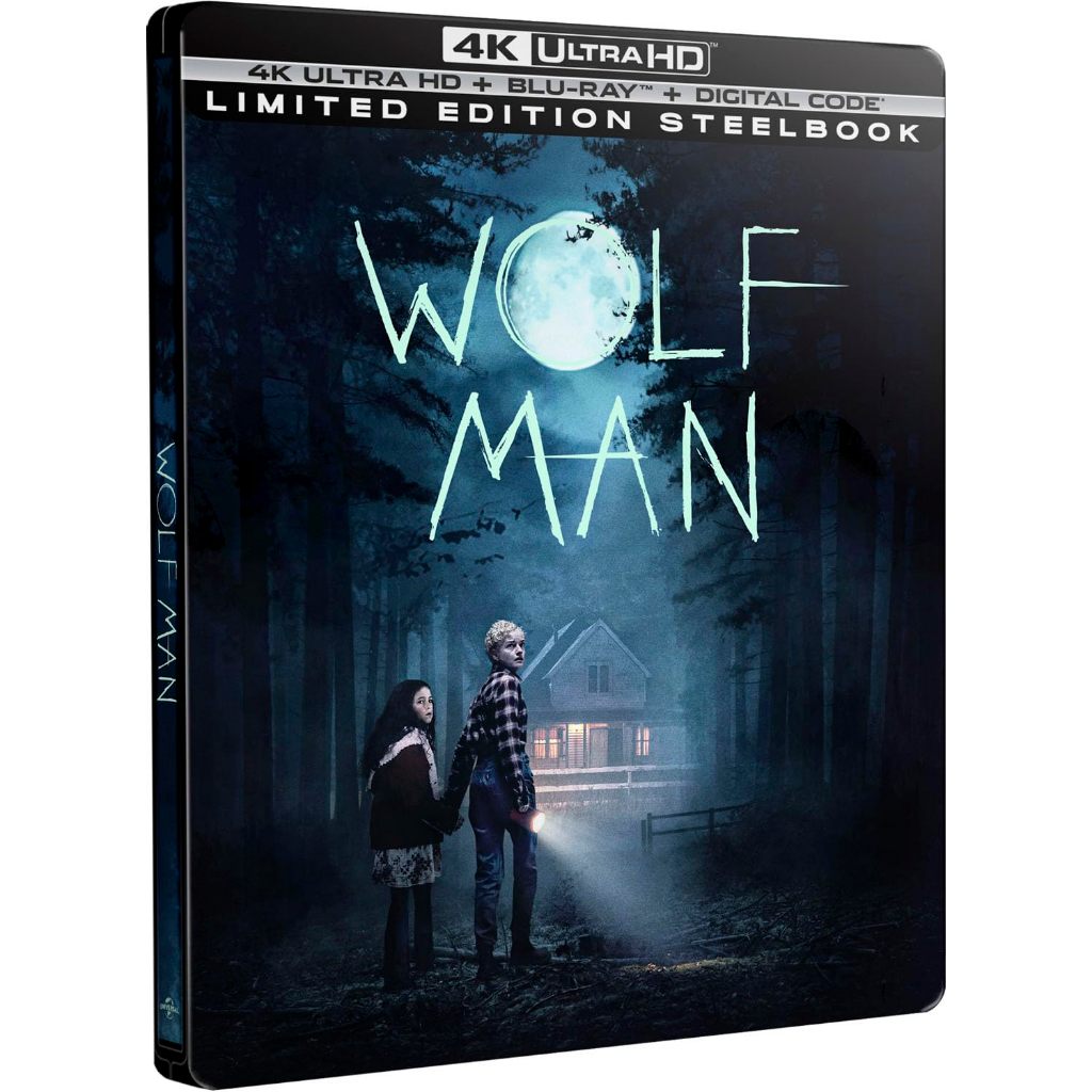 Steelbook 4k + Blu-ray Lobisomem - Wolf Man (2025) - Lacrado