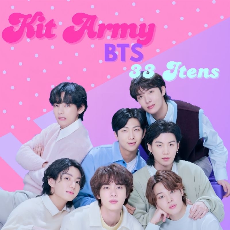 Kit Army - BTS | 33 itens exclusivos | Shopee Brasil