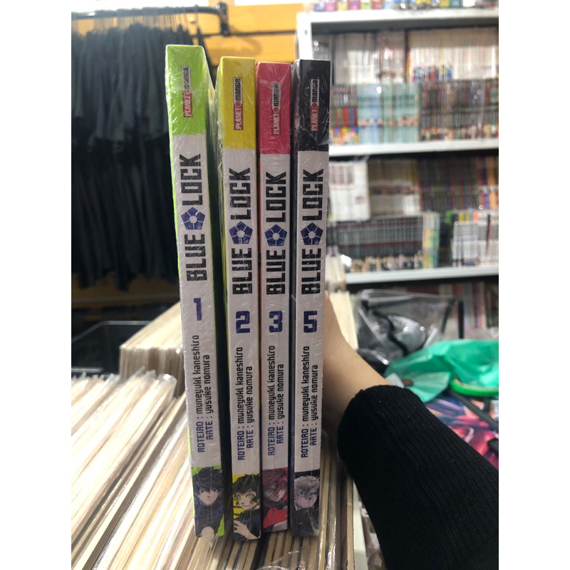 Kit Blue lock - vol 1,2,3 e 5 | Shopee Brasil