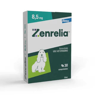 Zenrelia 8,5mg 30 Comprimidos Dermatológico Anti-Coceira para Cães Elanco em Oferta na Shopee