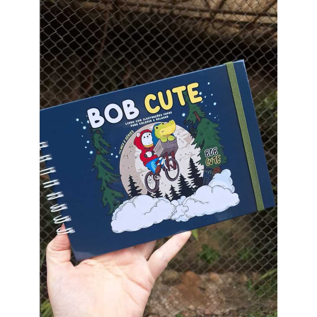 LIVRO DE COLORIR BOB CUTE FILMES E SÉRIES - 24 PÁGINAS LIVRO DE COLORIR ...