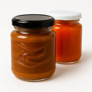 Kit 24 Potes De Vidros 240ml para Geleias Doces Conservas Tampas Metálicas Lacres Nadir