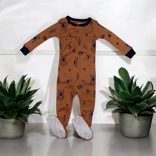 Macacão Carter's  Macacão Algodão Zíper Antiderrapante 12M a 5T em Oferta na Shopee