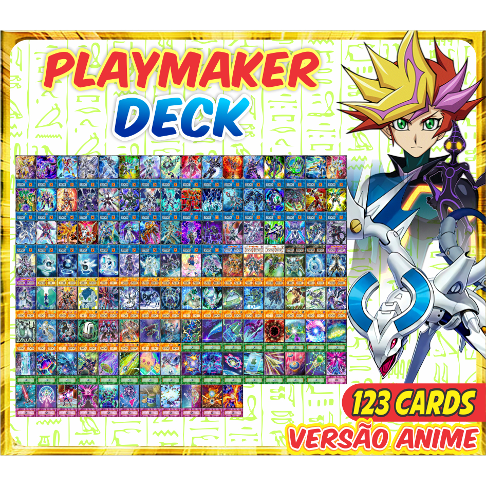 yugioh playmaker cards Amazon.com: Complete Custom Deck for Yu-Gi-Oh! VRAINS main image 0