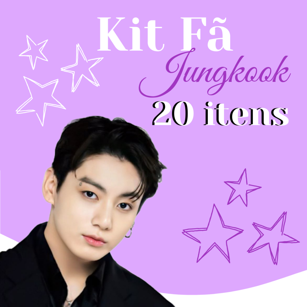 KIT FÃ JK - JUNGKOOK - 20 ITENS EXCLUSIVOS | Shopee Brasil