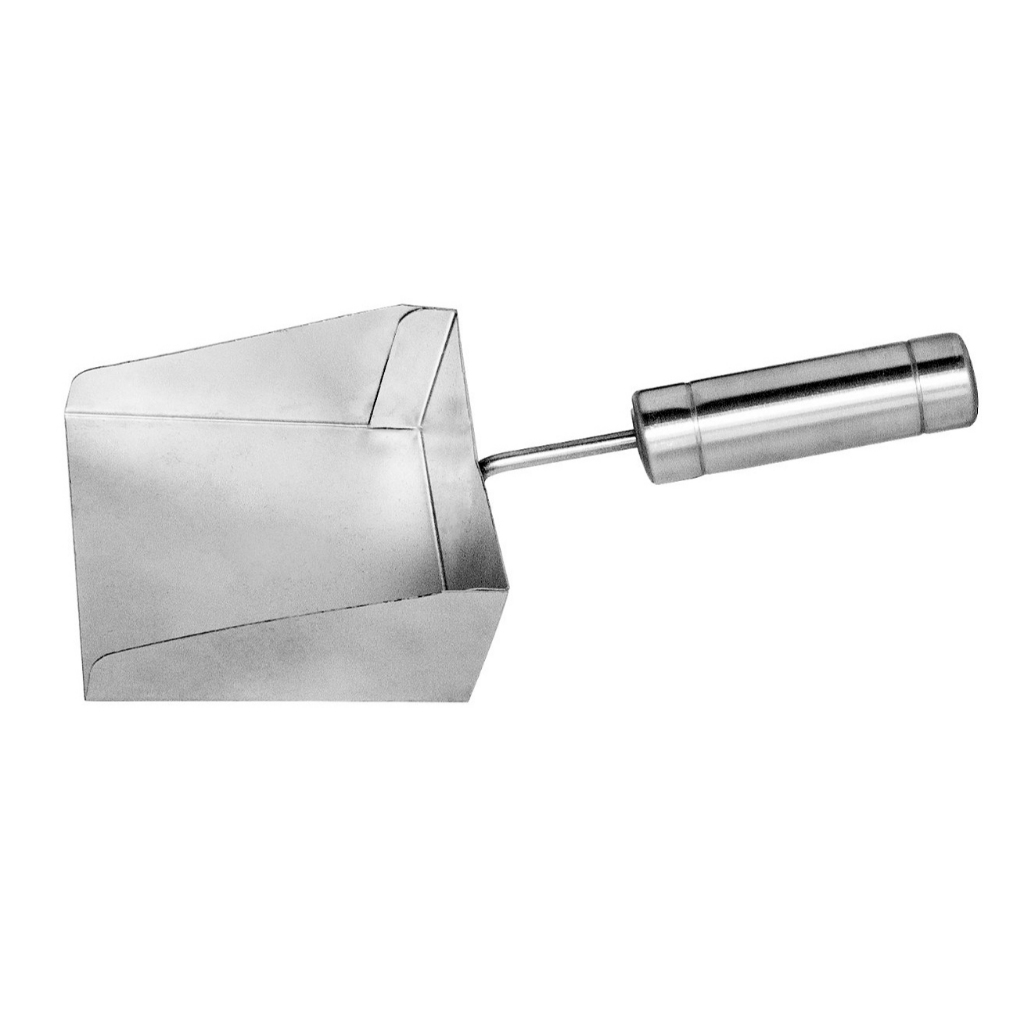 Pá de Limpeza em Inox Recolher Cinzas - Churrasqueira