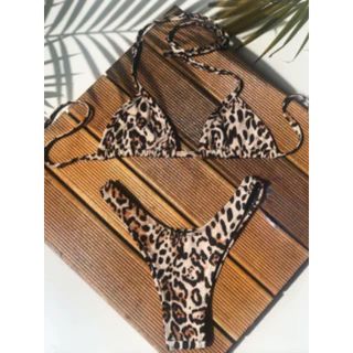 Biquíni Cortininha Fio Dentaç marquinha bronzear Liso Preto, Azul, Vermelho, Onça ou rosa em Oferta na Shopee