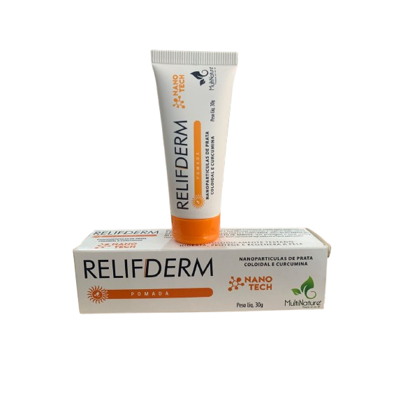 Relifderm Pomada 30G / Cicatrizante, Anti-Inflamatório, Acne ...