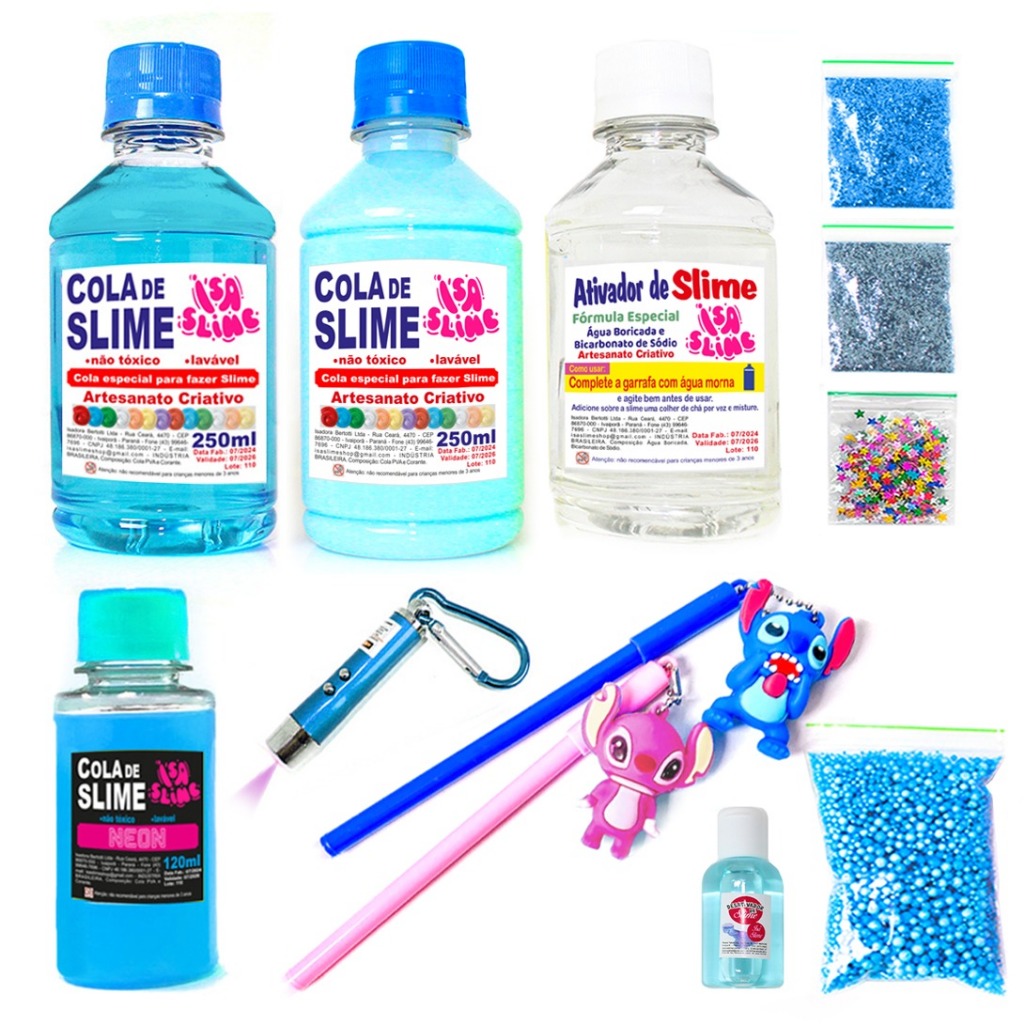 kit-stitch-isa-slime-edi-o-limitada-fluorescente-shopee-brasil