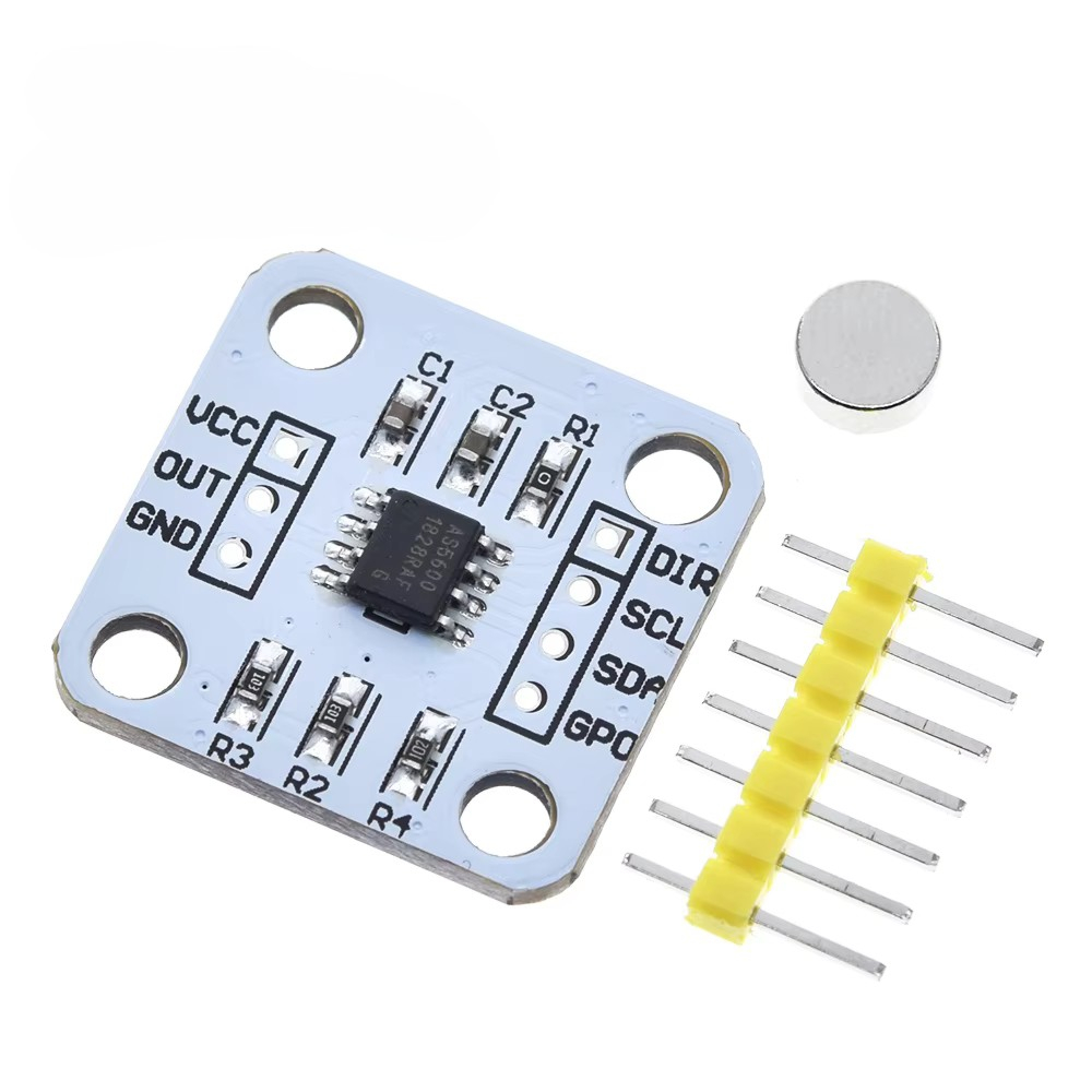 Sensor De Ângulo Magnético As5600 Potenciometro Arduino