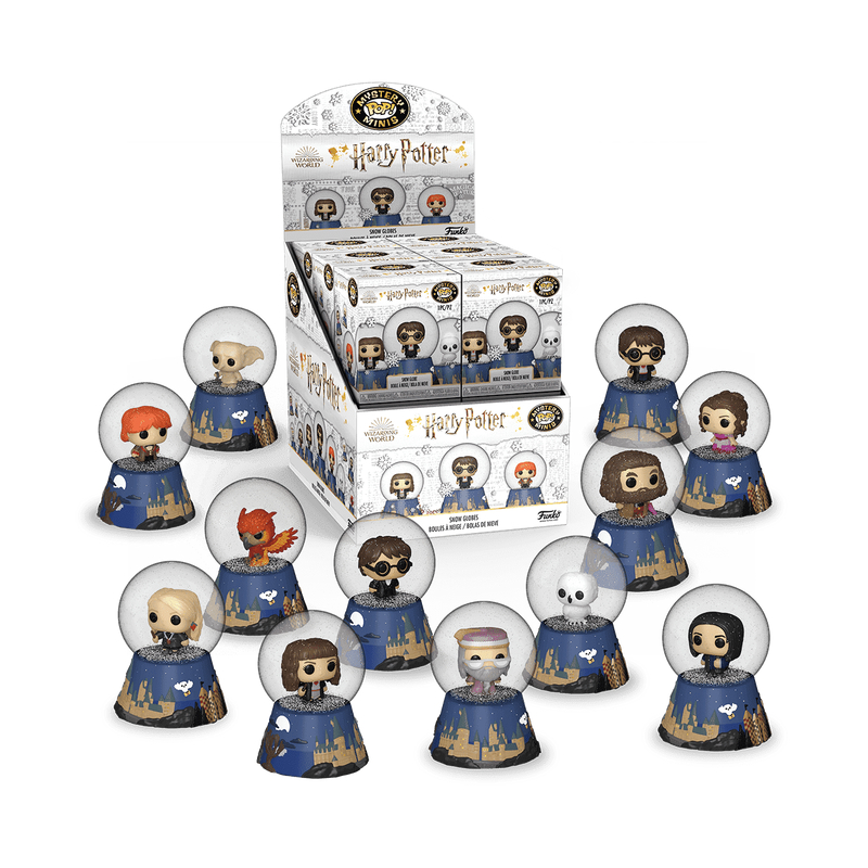 FUNKO MINIS SNOW GLOBES HARRY POTTER MISTERY 50814 NOVO ORIGINAL