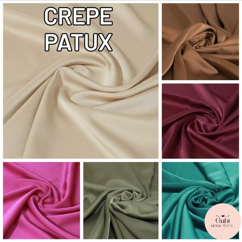 Tecido Crepe Patux (3m x 1,50m) | Shopee Brasil