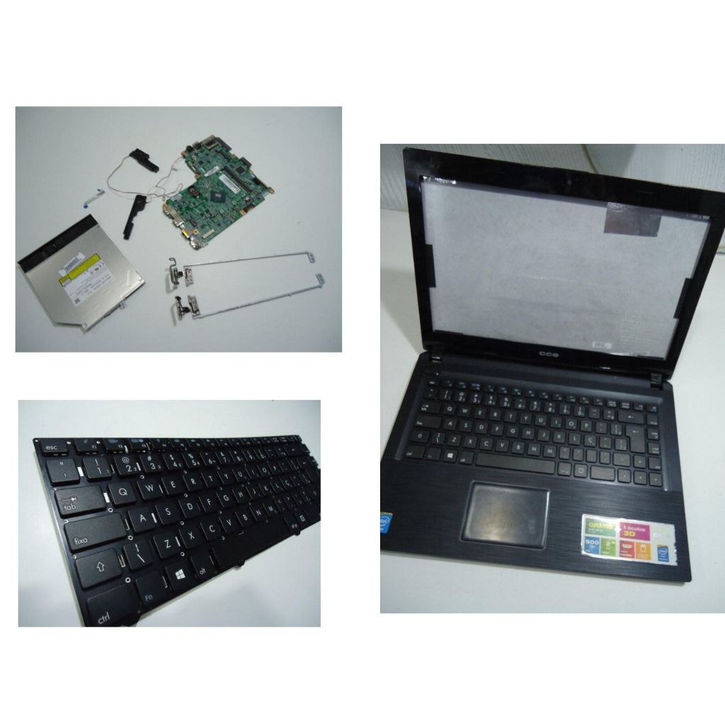 PEÇAS E PARTES NOTEBOOK CCE F4030 0040 | Shopee Brasil