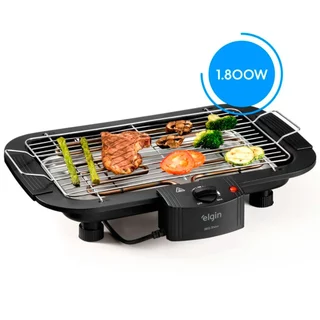 Churrasqueira Elétrica Bbq Show Elgin com controle de temperatura