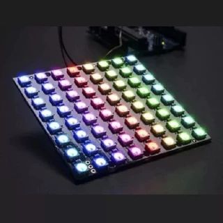 Ws2812 Matriz De Led 5050 Rgb 8x8 Endereçável 64bits