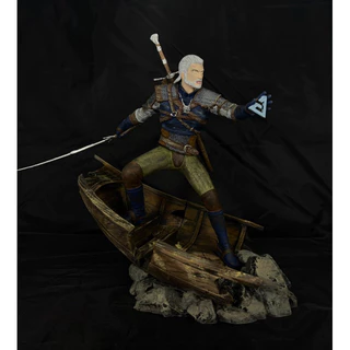 Boneco Colecionável Figure do Geralt The Witcher em Impressão 3D