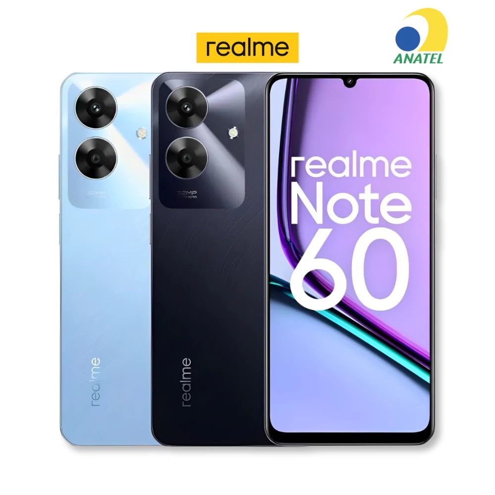 Smartphone Realme Note 60 128GB 4GB RAM global | Shopee Brasil