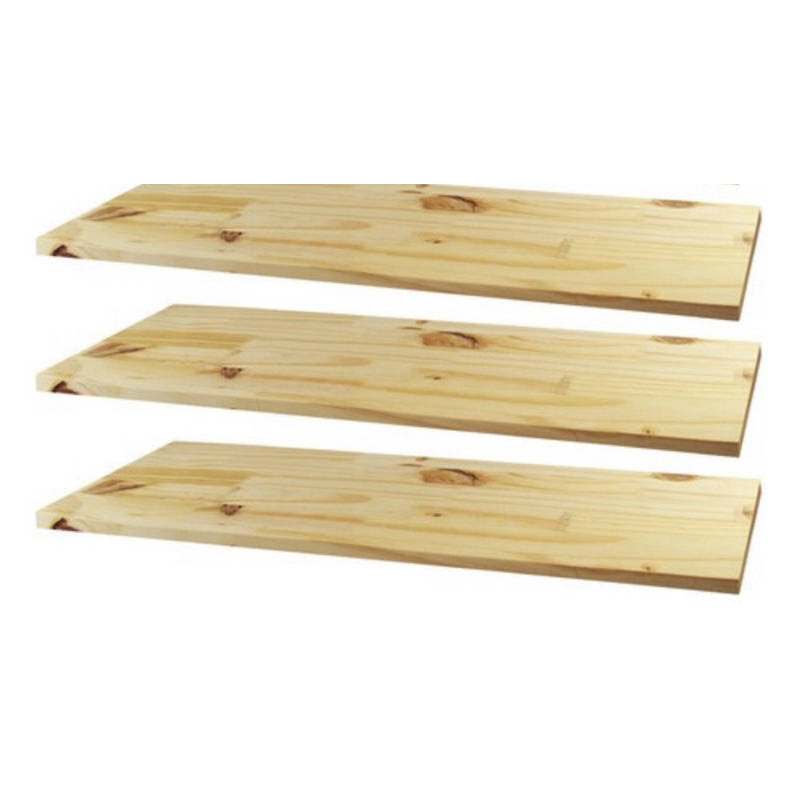 Kit 3 Prateleiras Pinus 90x10 material de ótima qualidade | Shopee Brasil
