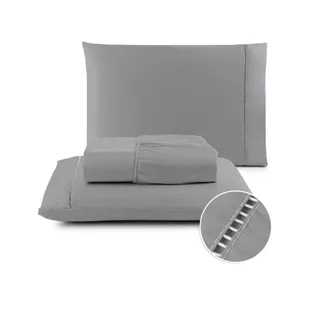 Kit Jogo de Lençol 3 Peças Extra Macio Casal Queen Solteiro 400 Fios Micropercal Com Ponto Palito em Oferta na Shopee