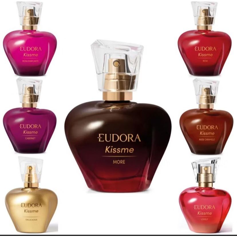 PERFUME EUDORA KISS ME ORIGINAL | Shopee Brasil