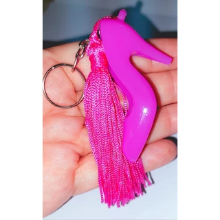 5 Sapatinhos Grandes com chaveiro e pingente, lembrancinhas, cinderela, princesas, casamento, 15 anos, dia da mulher em Oferta na Shopee