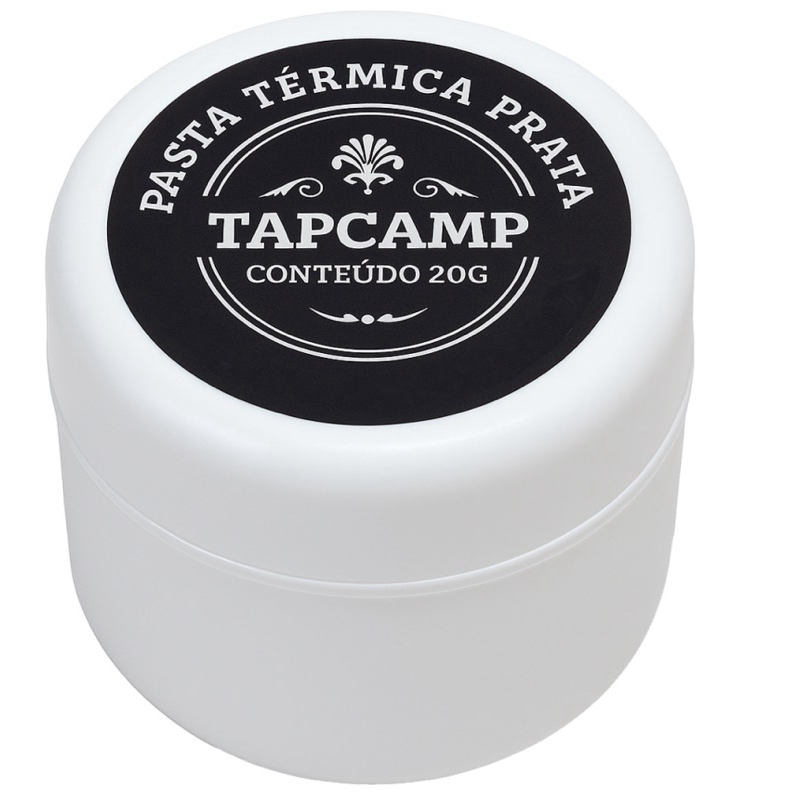 パーツ POWERTAP G2 SL CAMPY Pasta Térmica Prata, Tapcamp Silver Processador Pote 20 Gr