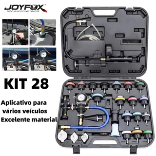 28 Peças Kit Teste Arrefecimento Radiador Comum Selado em Oferta na Shopee