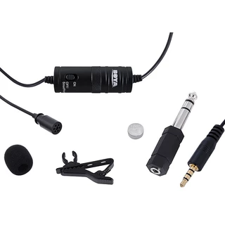 Mini Microfone De Lapela Com Fio 2 Metros Entrada P2 Celular Android IOS