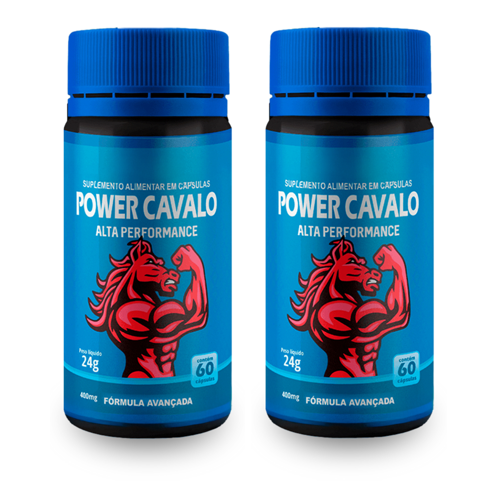 Natuu Power Cavalo Suplemento Alimentar em Capsulas 400mg 60 Cápsulas ...