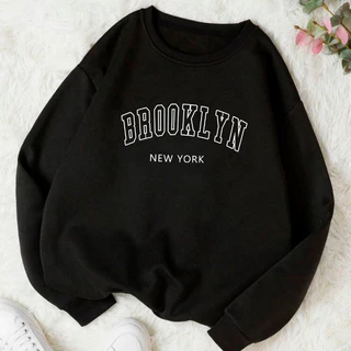 Moletom Careca Brooklyn Gola Redonda Blusa Frio Básico Casaco Feminino Masculino Flanelado Algodão em Promoção na Shopee Moletom Careca Brooklyn Gola Redonda Blusa Frio Básico Casaco Feminino Masculino Flanelado Algodão